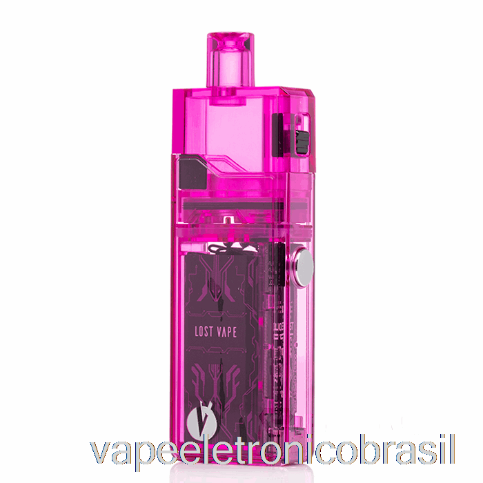 Vape Recarregável Vape Perdido Orion Art 18w Pod System Roxo Transparente